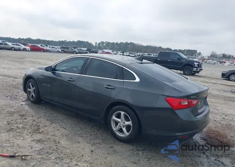 2017 Chevrolet Malibu Ls из США, поврежденный, VIN 1G1ZB5ST6HF148662